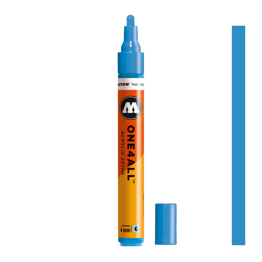 Marqueur ONE4ALL 227HS 4mm - Shock Blue Middle