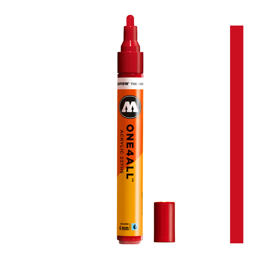 Marqueur ONE4ALL 227HS 4mm - Traffic Red