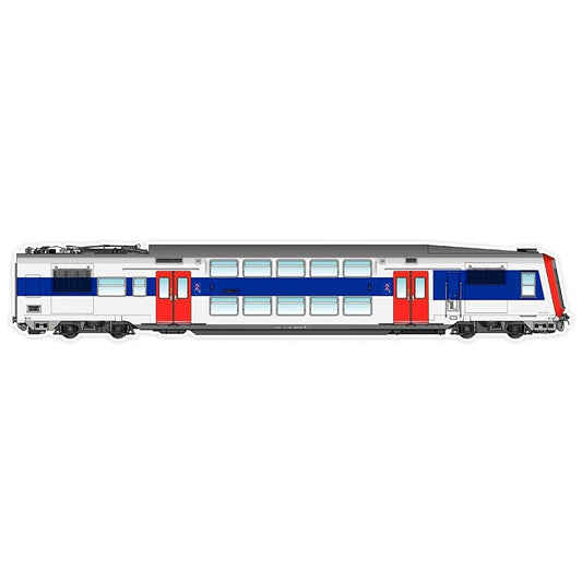 Magnet RER Double Z20600 Blanc