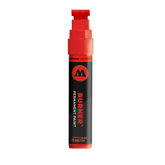 640PP Burner Ink Marker - Burner Red