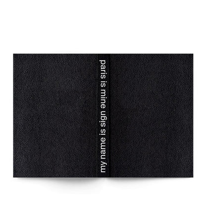 Livre My Name Is Sign - Paris Is Mine