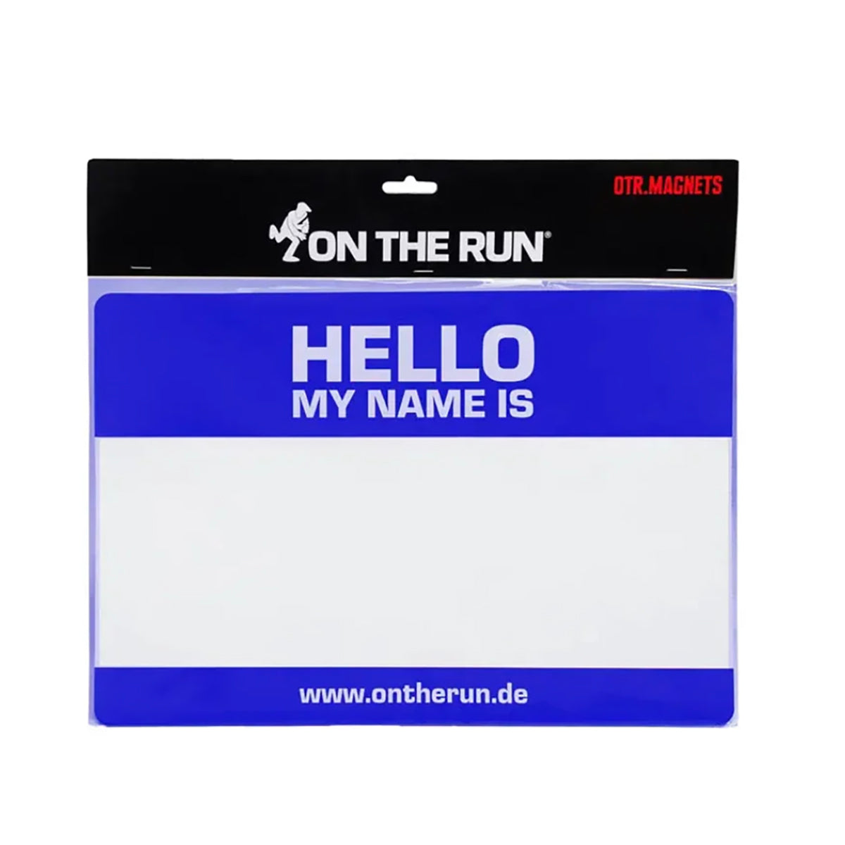 Plaque Magnet Graffiti XXL "Hello My Name Is" (30x20cm)