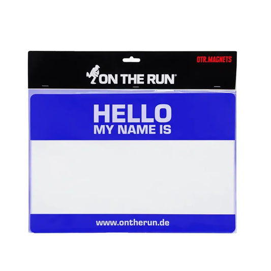 Plaque Magnet Graffiti XXL "Hello My Name Is" (30x20cm)