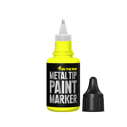 OTR.8001 Metal Tip Paint Marker - Neon Yellow