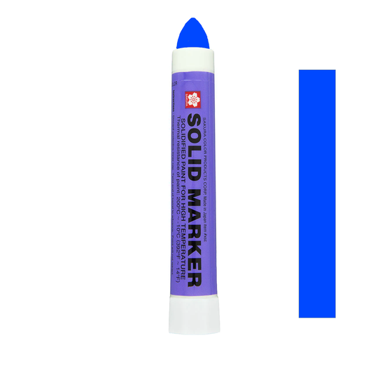 Marqueur peinture solide Solid Paint Marker pour tag sur mur rugueux couleur bleu