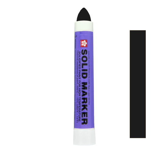 Marqueur peinture solide Solid Paint Marker pour tag sur mur rugueux couleur noir 