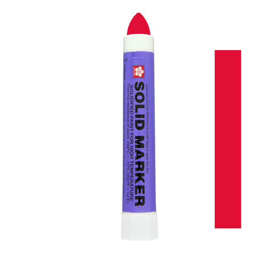 Marqueur peinture solide Solid Paint Marker pour tag sur mur rugueux couleur rouge