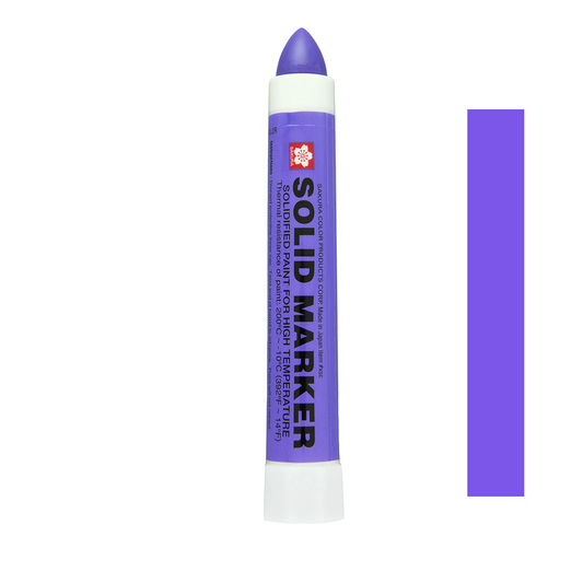Marqueur peinture solide Solid Paint Marker pour tag sur mur rugueux couleur violet