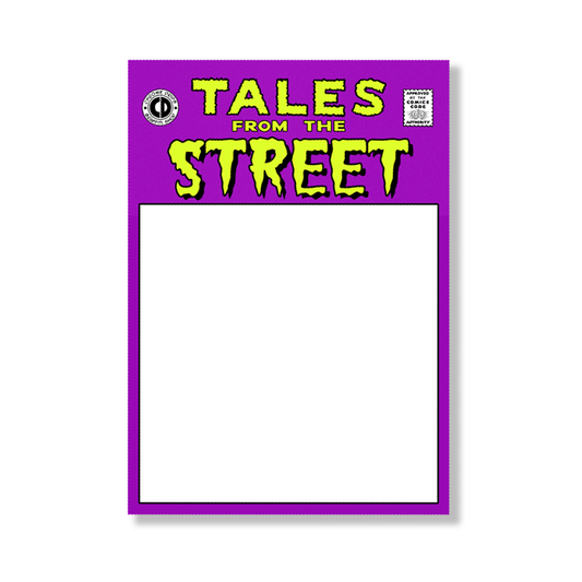 Tales From The Street - Sticker Pack x50 - Haddonfield Purple