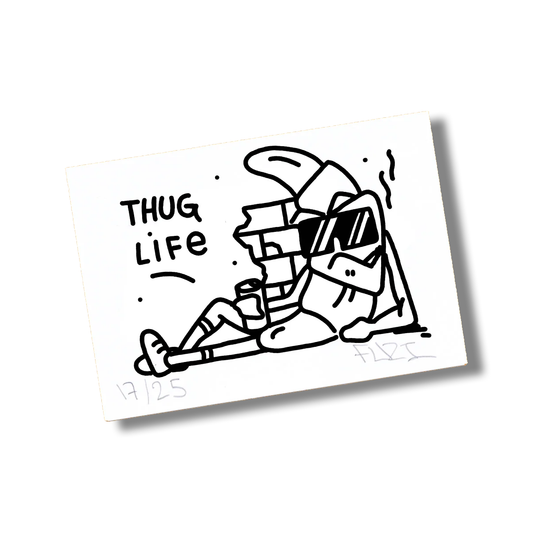 Mini Sérigraphie - Thug Life