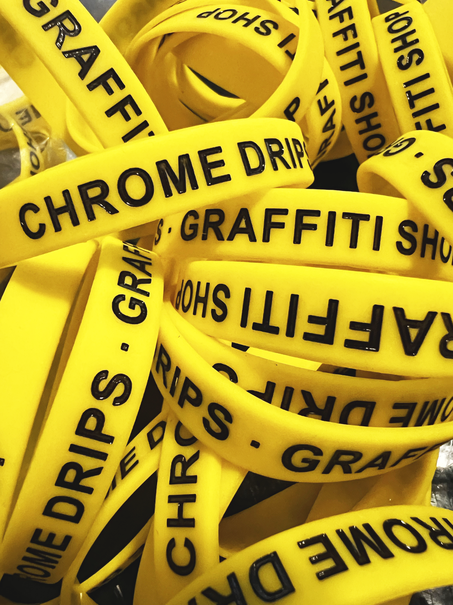 Wristband Chrome Drips