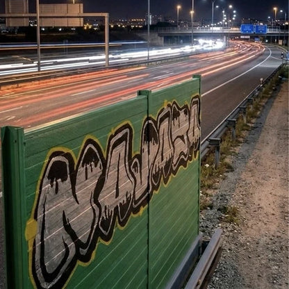 Mur Anti-Bruit Railway Wall à customiser