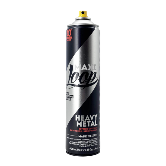 Bombe de peinture graffiti Loop Colors 600ml couleur chrome argent