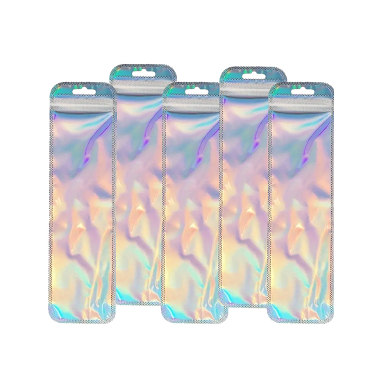 Pochettes Cadeau Marqueurs Caps Holographiques x5