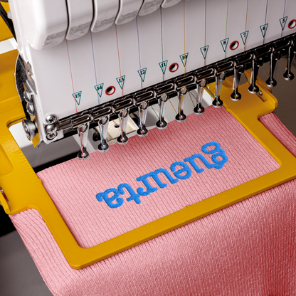 Bonnet "Gueurta" Baby Pink & Aqua