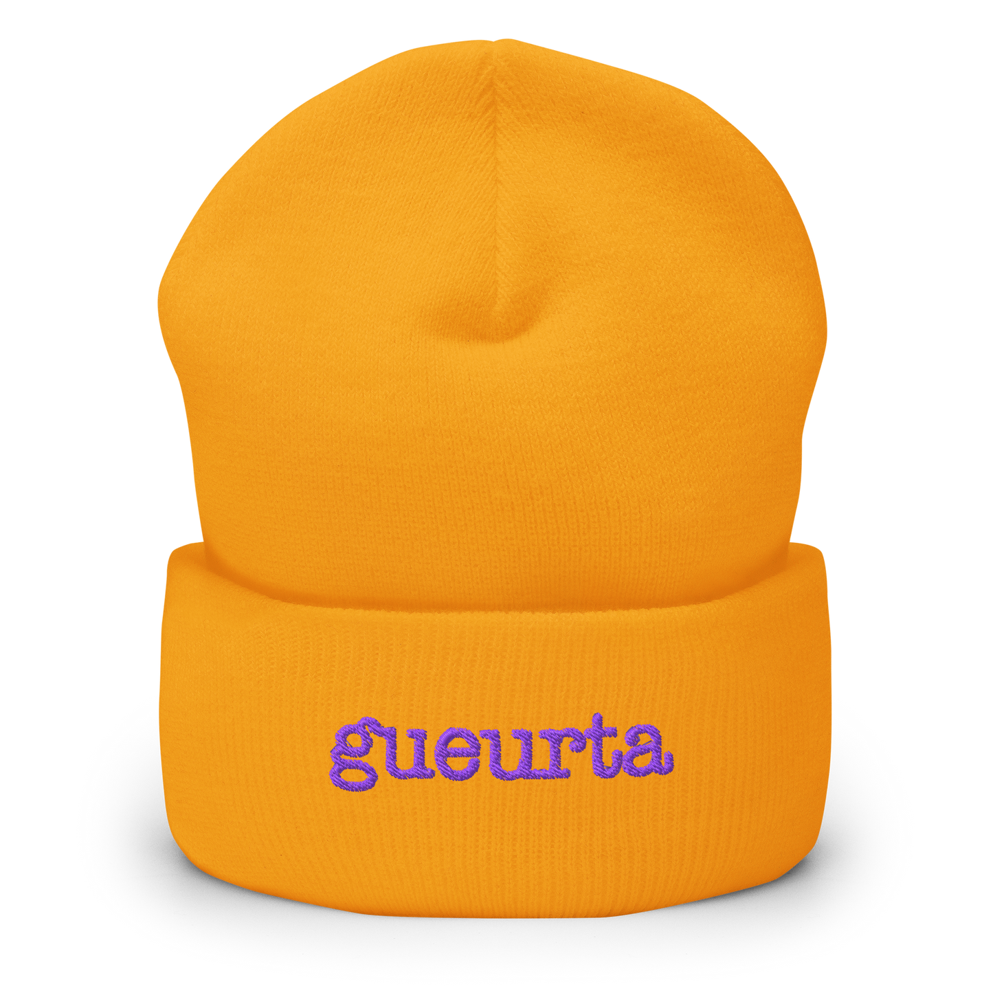Bonnet "Gueurta" Gold & Purple