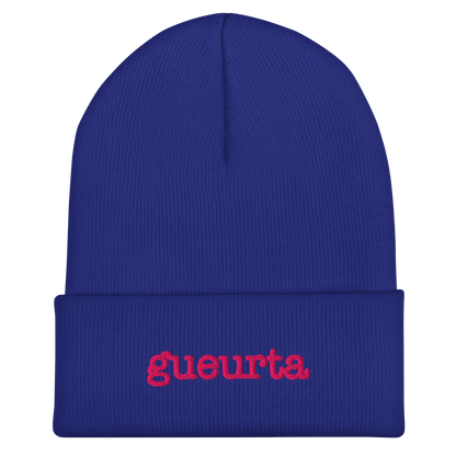 Bonnet "Gueurta" Royal Blue & Magenta