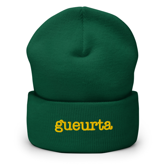 Bonnet "Gueurta" Dapper Green & Yellow