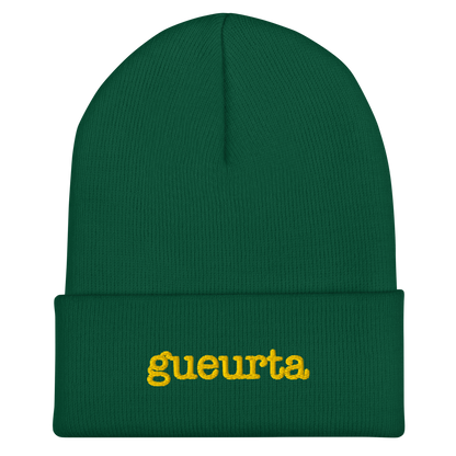 Bonnet "Gueurta" Dapper Green & Yellow