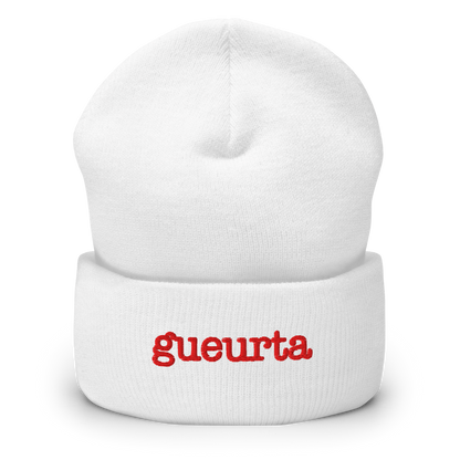 Bonnet "Gueurta" Primer White & Red