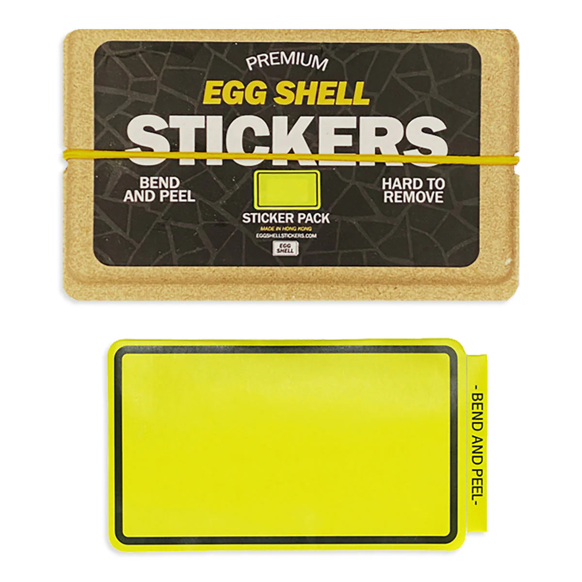 Yellow Line Border stickers x80