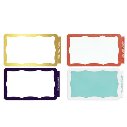Wavy Border Mix stickers x80
