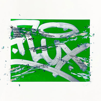 Stickers Eggshell X50 - Vert