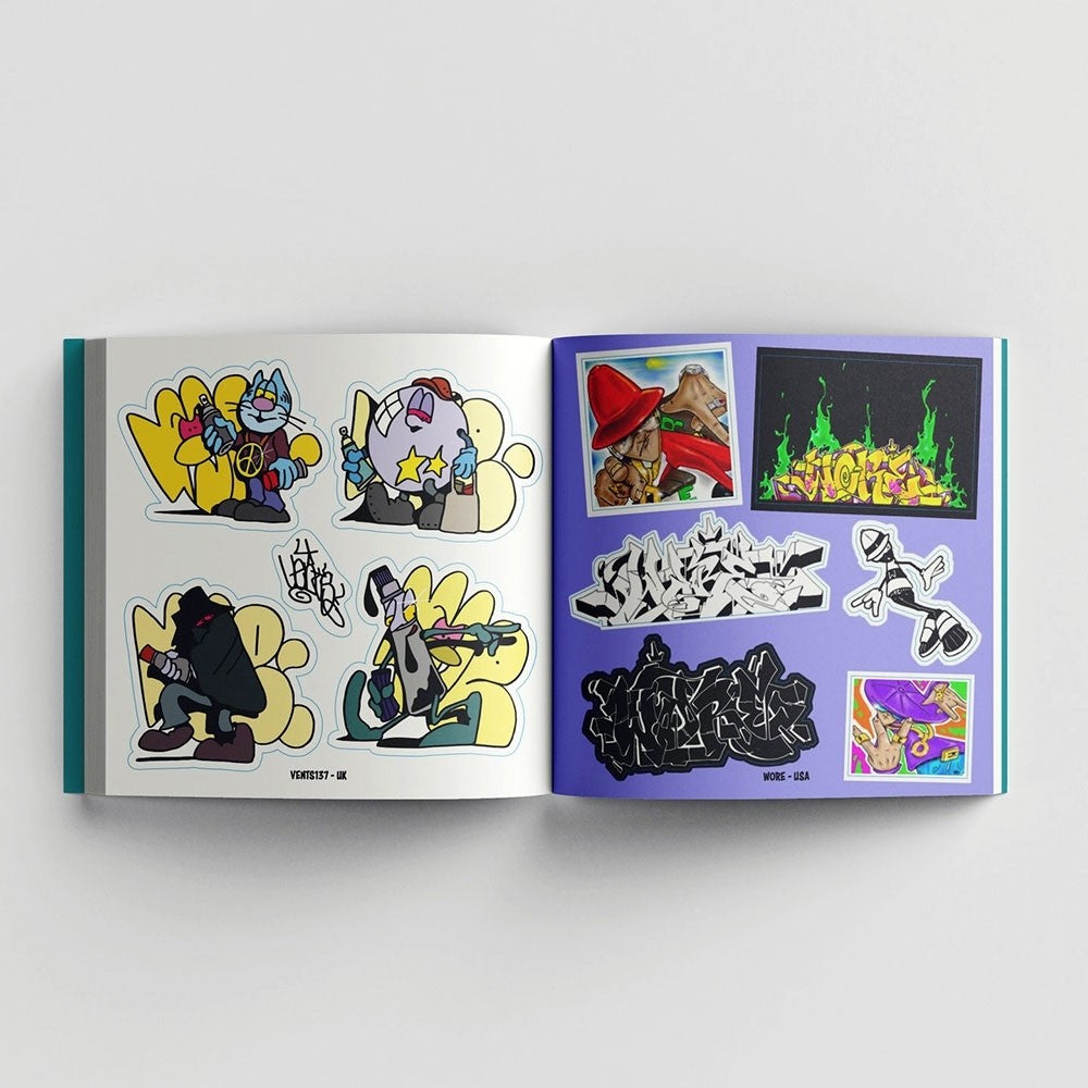 The Graffiti Sticker Book