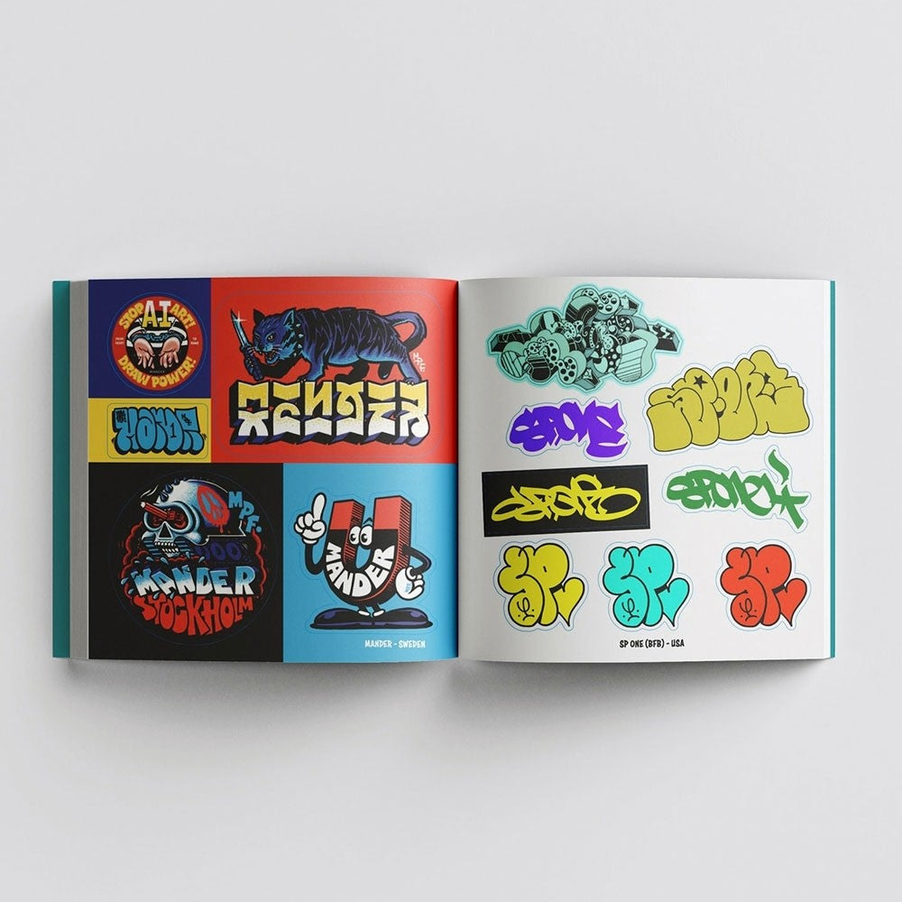 The Graffiti Sticker Book
