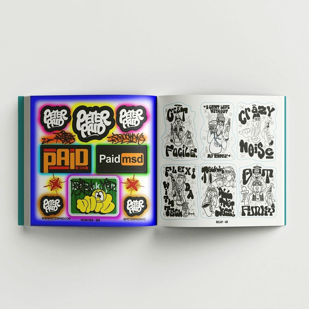 The Graffiti Sticker Book
