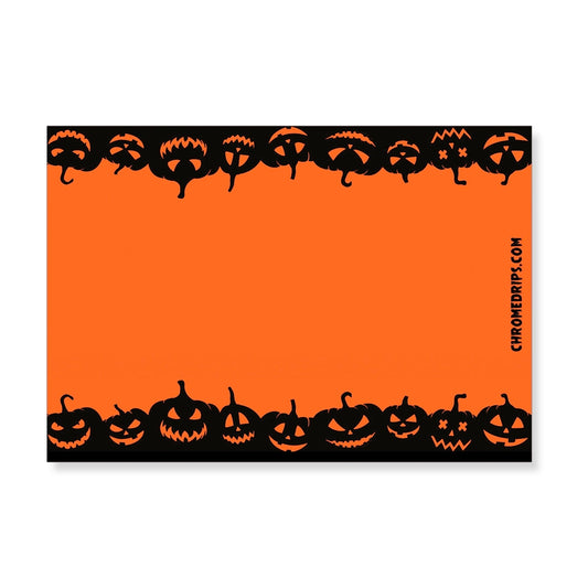 Stickers Jack'O'Lantern '26 - Haunted Orange x50