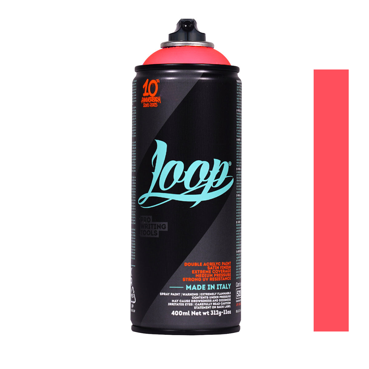 Loop 400ml Fluo - Rouge
