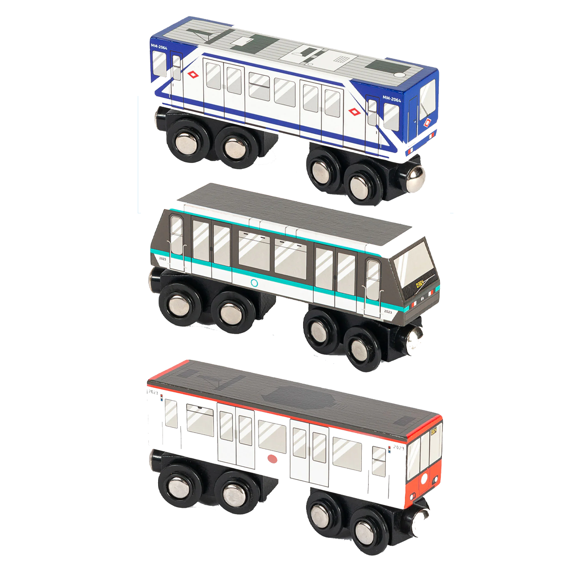 Mini Metros Bundle x3 – Chrome Drips