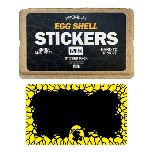 Egg Shell x Spray Daily Cracked Edition Limitée stickers x50