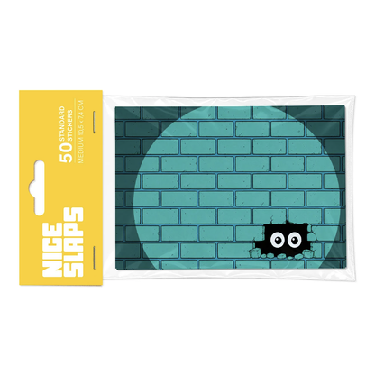 Stickers Brick Lights x50