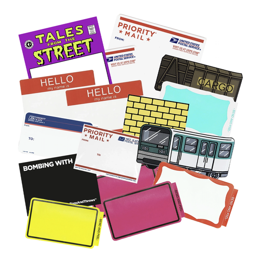 Sticker Sample Pack x15