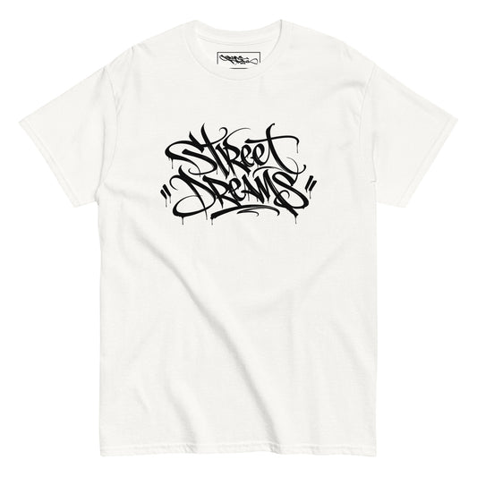 T-shirt handstyle "Street Dreams" - Blanc