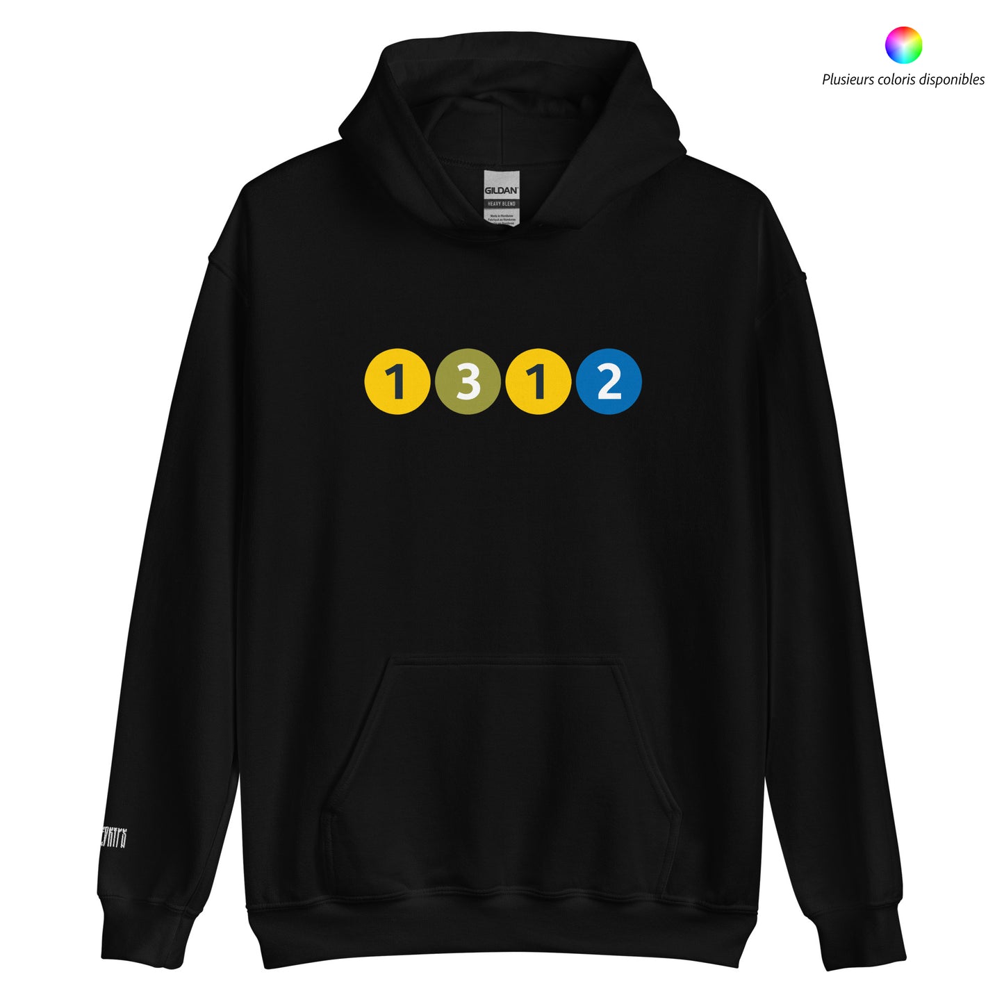 ALL COLORS - Sweat à capuche