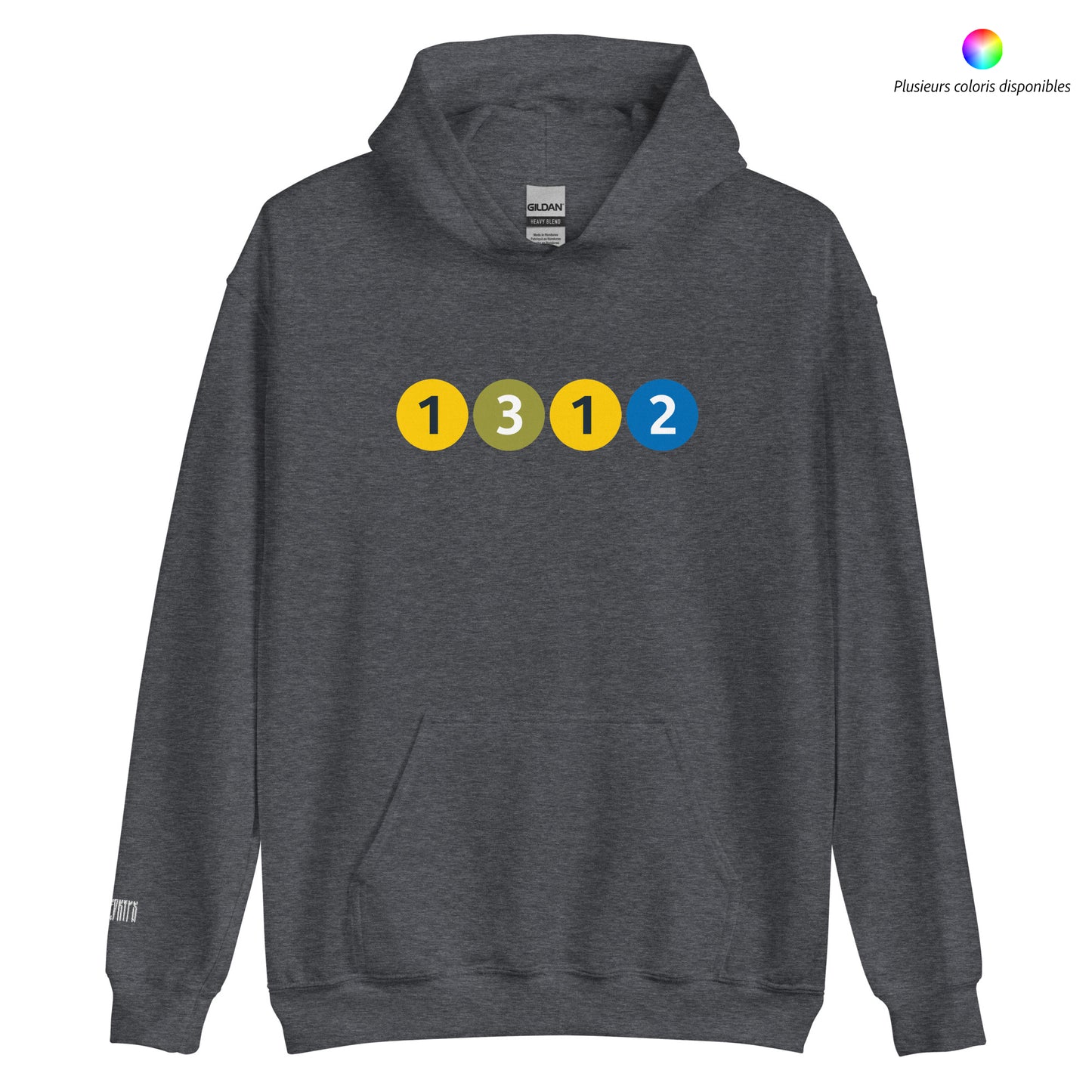 ALL COLORS - Sweat à capuche