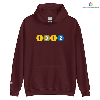 ALL COLORS - Sweat à capuche