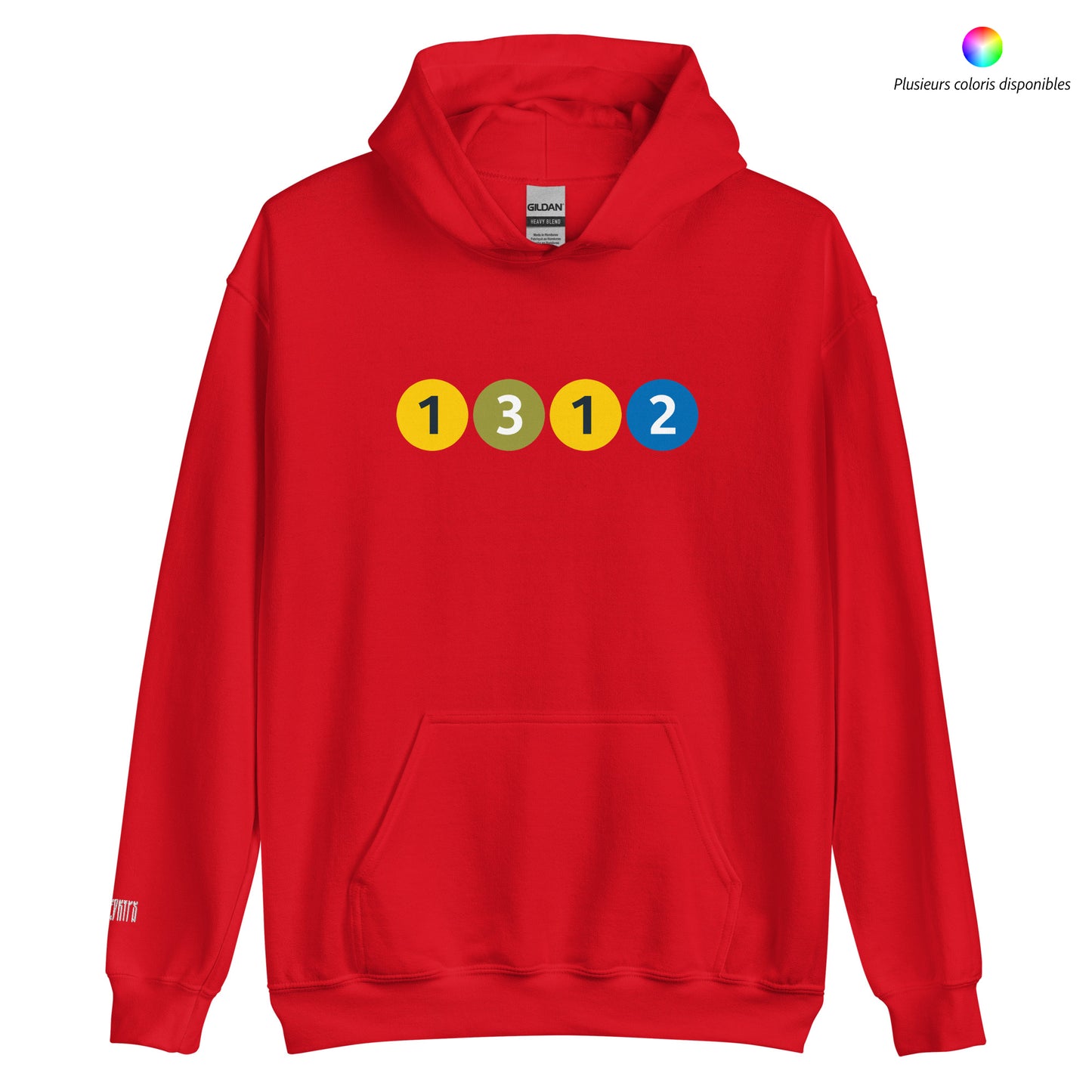 ALL COLORS - Sweat à capuche