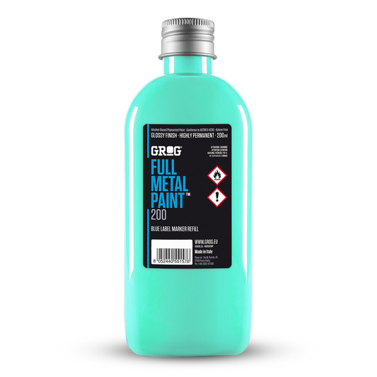 Encre de recharge peinture graffiti Grog Full Metal Paint couleur Miami Green