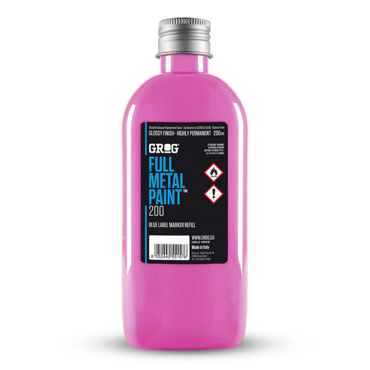 Encre de recharge peinture graffiti Grog Full Metal Paint couleur Piggy Pink