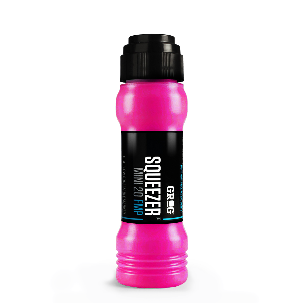 Marqueur graffiti coulure Grog Squeezer 20mm FMP couleur Jellyfish Fuchsia