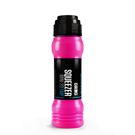 Marqueur graffiti coulure Grog Squeezer 20mm FMP couleur Jellyfish Fuchsia