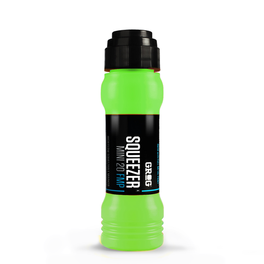 Marqueur graffiti coulure Grog Squeezer 20mm FMP couleur Neon Green