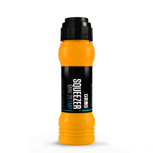 Marqueur graffiti coulure Grog Squeezer 20mm FMP couleur Neon Orange