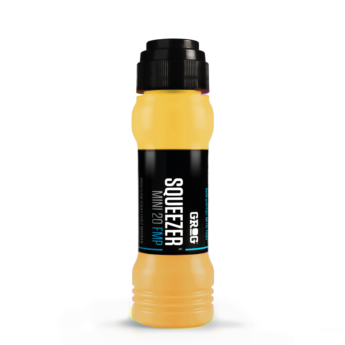 Marqueur graffiti coulure Grog Squeezer 20mm FMP couleur Sunray Yellow