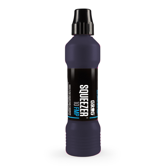 Marqueur graffiti coulure Grog Squeezer 10mm FMP couleur Death Black