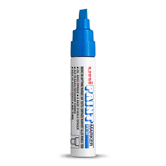 Marqueur graffiti Uni Paint PX-30 pointe biseautée bleu